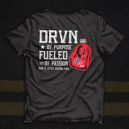 Fueled By Passion - Black Unisex Classic Fit Crew Neck T-shirt - X2 Entries!