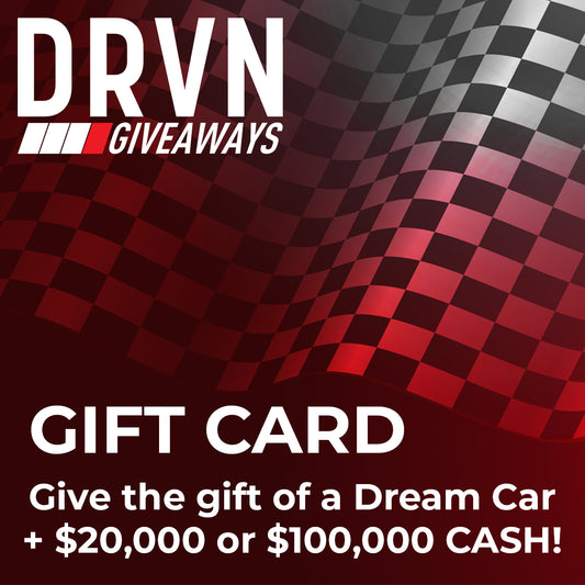 DRVN Giveaways Gift Card