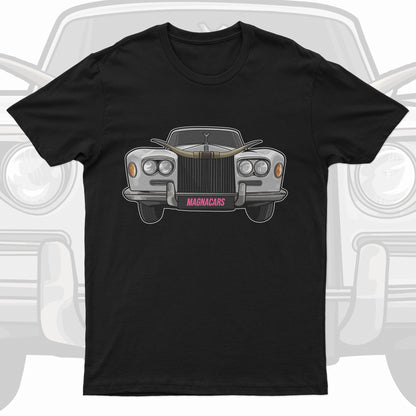 MAGNACARS - Horns - Rolls Royce -  Black Unisex Premium T-Shirt - X2 Entries!