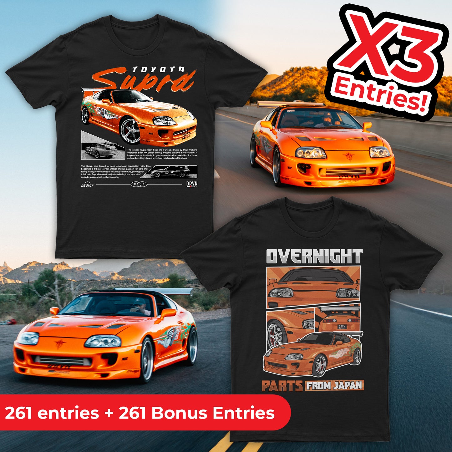 Bundle - Supra Black Collection - 522 Entries